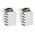 SET 10 Perne Medicinale 70x70cm Somnart, Hygiena Antistatizanta Hidrofilica, hipoalergenica, bilute Superball, 100% fibra poliester
