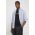 Armani Exchange camasa din bumbac barbati, culoarea albastru marin, cu guler clasic, regular