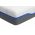 Saltea cu memorie și arcuri individuale Domine Tencel Ultra Pocket Multilayer 100x200, înălțime 24 cm, husă detașabilă, fermitate medie