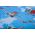 Saltea cu memorie Somnart Memory 70x140, înălțime 10 cm, pentru bebeluși și copii, husă impermeabilă, fermitate medie, model aviator