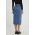 Answear Lab fusta jeans midi, drept