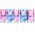 Batiste igienice uscate servetele nazale de hartie 10 buc/pachet, 10 pachete/set, Ultra Compact Soft Handkerchief Classic