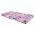 Saltea cu memorie Somnart Memory 60x120, înălțime 10 cm, pentru bebeluși și copii, husă impermeabilă, fermitate medie, model flori