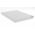 Saltea cu spumă poliuretanică HypoallergenicMed PolyCotton 180x200, hipoalergenică, husă lavabilă și detașabilă cu fermoar, fermitate medie