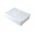 Set lenjerie de pat alba pentru 2 persoane XXL, Bumbac Damasc 100%, 4 piese, Cearceaf pat 220x260, Cearceaf pilota 220x200, Fete de perne 50x70 x 2