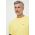 BOSS Orange tricou din bumbac bărbați, culoarea galben, cu imprimeu 50515357