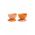 &k amsterdam castron Coupe Clam Orange 2-pack