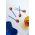 &k amsterdam set de linguri Spoon Duet Amber 4-pack
