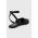 Answear Lab sandale de piele femei, culoarea negru