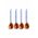 &k amsterdam set de linguri Spoon Duet Amber 4-pack