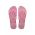 Havaianas slapi SLIM GLITTER IRIDESCENT femei, culoarea roz, cu toc plat, 4148922.1749