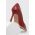 Answear Lab stilettos de piele culoarea rosu