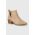 Answear Lab botine femei, culoarea bej, cu toc drept