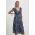 Answear Lab rochie culoarea albastru marin, midi, evazati