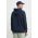 Helly Hansen bluza barbati, culoarea albastru marin, cu glugă, cu imprimeu, 53533