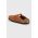 Birkenstock papuci din piele Boston femei, culoarea portocaliu, 1027118