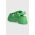Buffalo sandale Aspha Snd femei, culoarea verde, cu platforma, 1601260.GRN