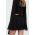 Elisabetta Franchi fusta culoarea negru, mini, creion, GO03642E2