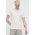 Abercrombie & Fitch tricou din bumbac barbati, culoarea bej, cu imprimeu