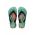 Havaianas slapi copii KIDS TOP FUN VIRTUAL culoarea turcoaz