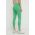 Reebok leggins de antrenament Lux culoarea verde, neted, 100076175