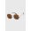 Jeepers Peepers ochelari de soare culoarea auriu