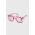 Jeepers Peepers ochelari de soare culoarea roz