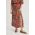 Medicine fusta culoarea roz, maxi, evazati