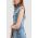 AllSaints rochie jeans BLAIR DENIM DRESS maxi, drept, W183DA