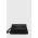 Answear Lab poseta de piele culoarea negru