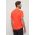 The North Face tricou sport Reaxion Easy culoarea rosu, cu imprimeu, NF0A4CDVQI41