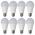 Set 8 Becuri LED Drimus 12W E27 Lumina Rece DL 6121