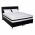 Set Saltea Super lux 140x190x26 Iris plus 2 perne microfibra 50x70