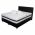 Set Saltea Superortopedica 140x190x30 Tulip plus 2 perne microfibra 50x70
