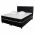 Set Saltea superortopedica Lux Praga 140x200 plus 2 perne microfibra 50x70