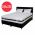 Set Saltea Superortopedica Tulip 160x200x30 plus 2 perne microfibra 50x70 plus Husa hipoalergenica