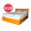 Set saltea Neptun Memory Pocket Comfort 140x200 plus 2 perne ortopedice memory SB 52x32 cm