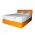 Set saltea Neptun Memory Pocket Comfort 140x200 plus 2 perne ortopedice memory SB 52x32 cm