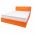 Set saltea Uranus Spring Comfort 140x200 plus husa hipoalergenica
