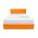 Set saltea Uranus Spring Comfort 180x200 plus pilota vara microfibra 200x220