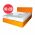 Set saltea Neptun Memory Pocket Comfort 140x200 plus pilota microfibra iarna 180x200
