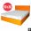 Set Saltea Zeus Memory Comfort Dodolut 180x200 plus husa hipoalergenica