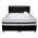 Set Saltea Memory foam Crin 140x200x25 plus husa hipoalergenica