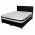 Set Saltea Memory Foam cu arcuri Azalee 160x200x25 plus husa hipoalergenica