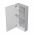 Dulap baie CS Monde - 40 cm, suspendat, gri
