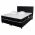 Set Saltea superortopedica Lux Praga 160x190 plus 2 perne microfibra 50x70