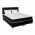 Set Saltea superortopedica Lux Praga 160x190 plus 2 perne microfibra 50x70