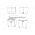 Set Bucatarie Karo V8, Antracit/Alb, Blat Thermo 28 mm, L 160 cm