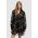 AllSaints rochie MINDY OTO DRESS culoarea negru, mini, evazati, WD534Z