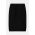 Coccodrillo fusta fete culoarea negru, midi, drept